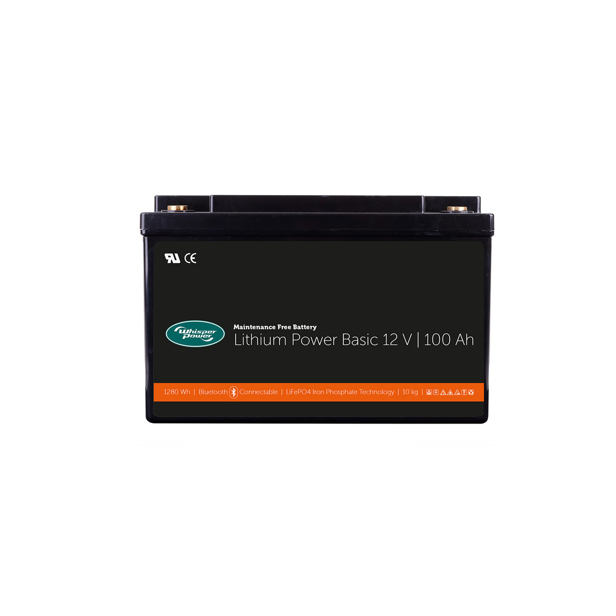 WhisperPower liitiumaku Lithium Power Basic 12 V 100 Ah, Bluetooth – 40291202