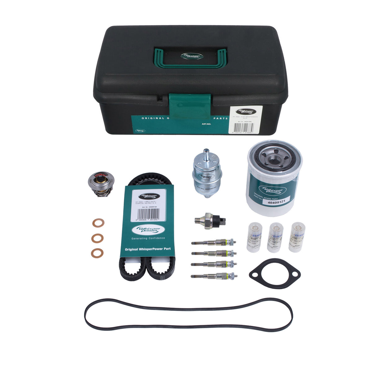 WhisperPower B-hoolduskomplekt W-GV15 / W-GV3 Plus (Kubota) – 40401661