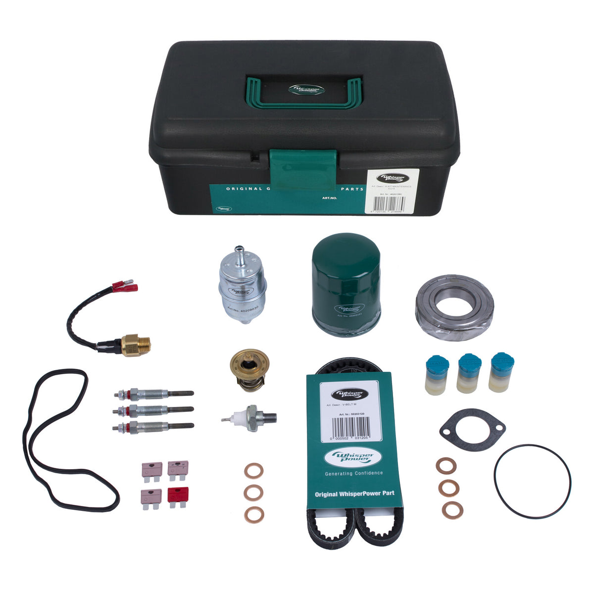 WhisperPower B-hoolduskomplekt W-GV10 / W-GV3 (Mitsubishi) – 40401862