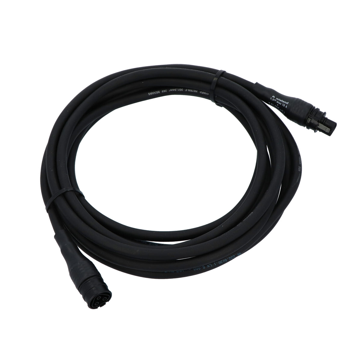WhisperPower QC pagarinātājs sievišķais–vīrišķais, 3 × 1,5 mm², 1 m – 50217150 – attēls 3