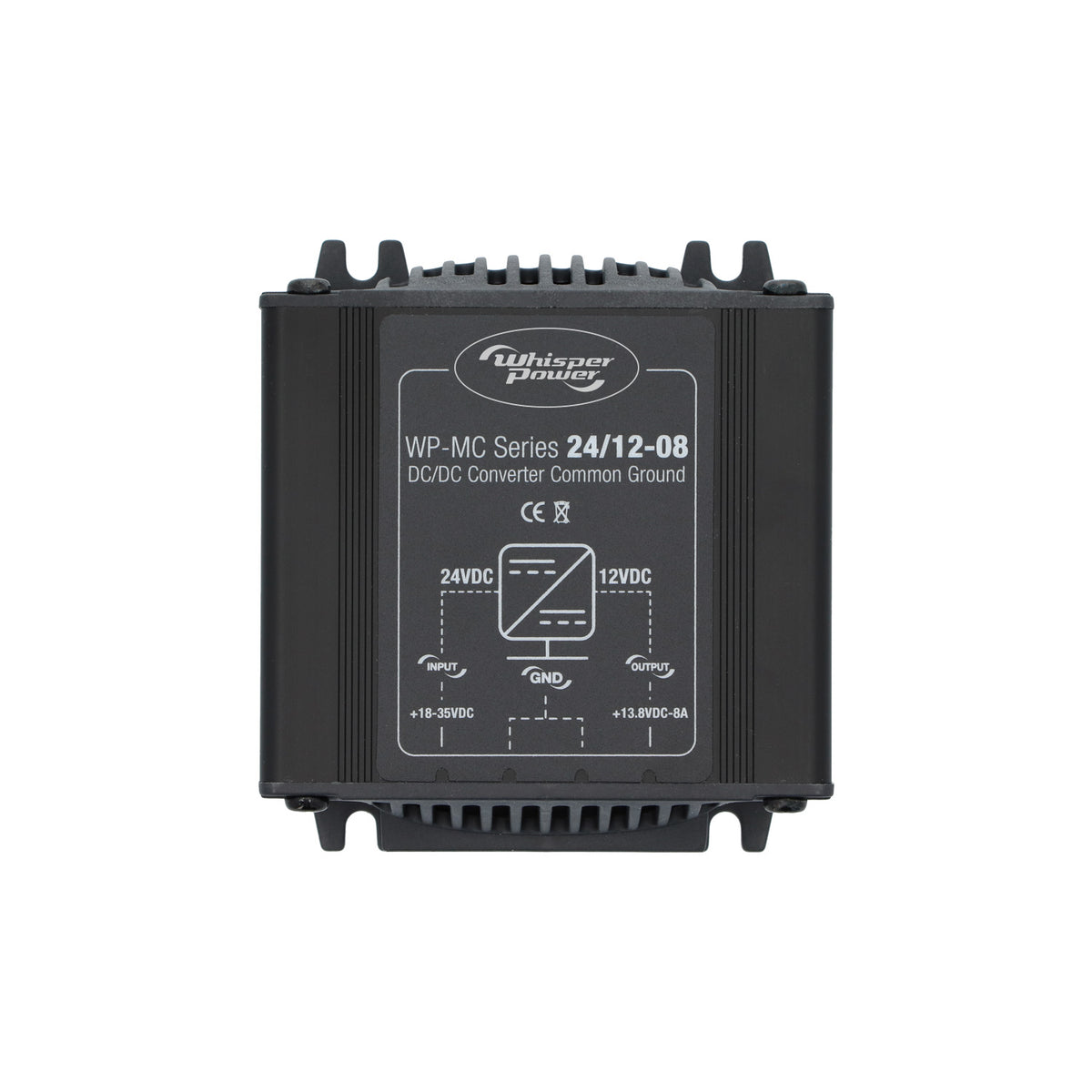 WhisperPower DC-DC muundur MC 24/12 V 8 A, ühine miinus – 60110010