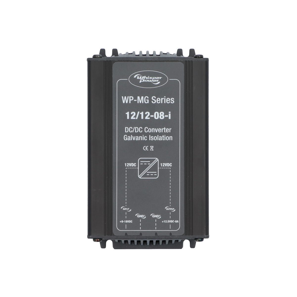 WhisperPower DC-DC pingestabilisaator MG 12/12 V 8 A, galvaaniliselt eraldatud – 60110019