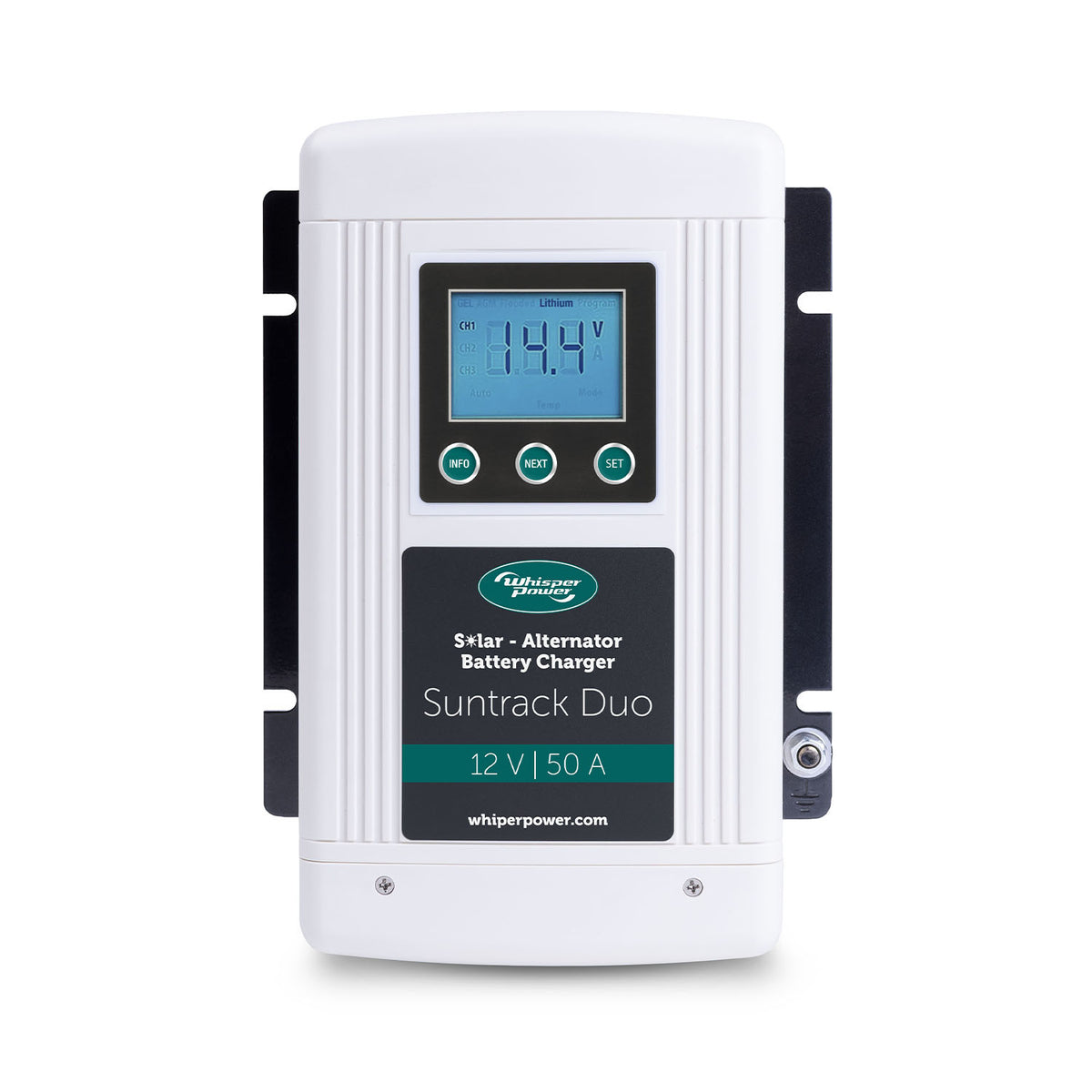 WhisperPower Suntrack DUO 12 V / 50 A – DC-DC ja MPPT päikeselaadija – 60111430