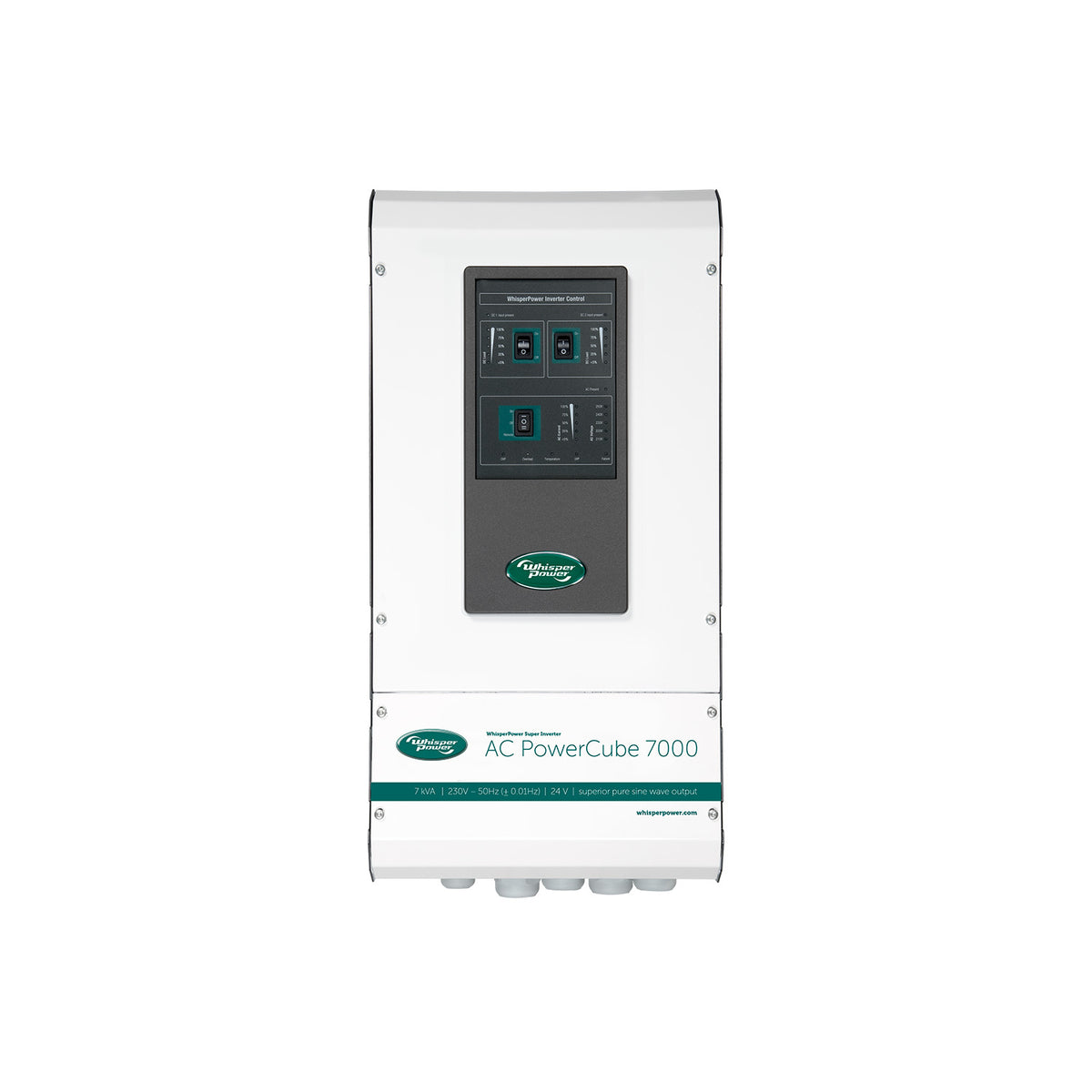 WhisperPower inverter AC PowerCube 24 V – 7000 VA – 60203004