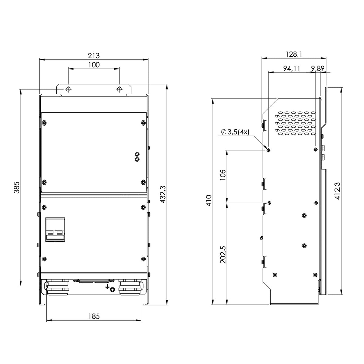 WhisperPower autotrafo 120/240 V AC – 32 A – 61224032