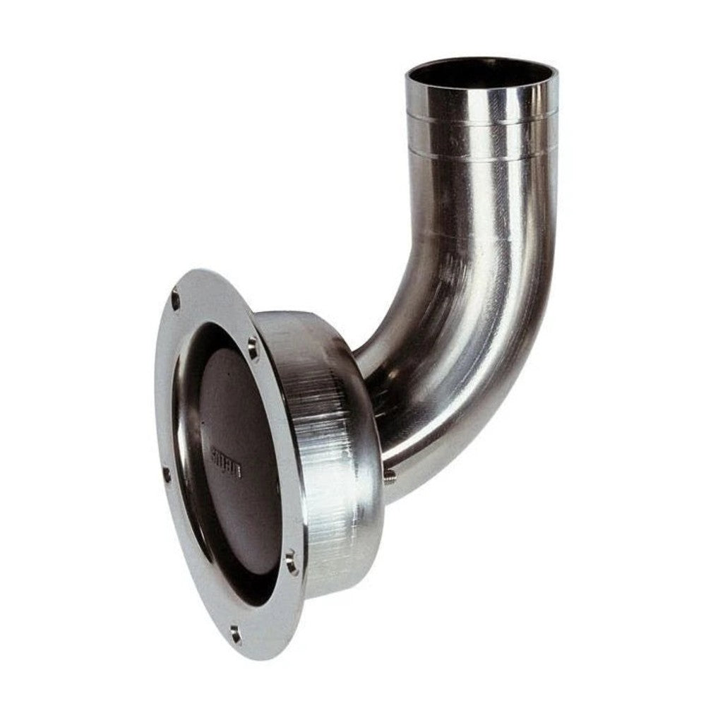 Vetus ventilācijas nipelis, nerūsējošais tērauds, Ø 38 mm, leņķveida – AB38B
