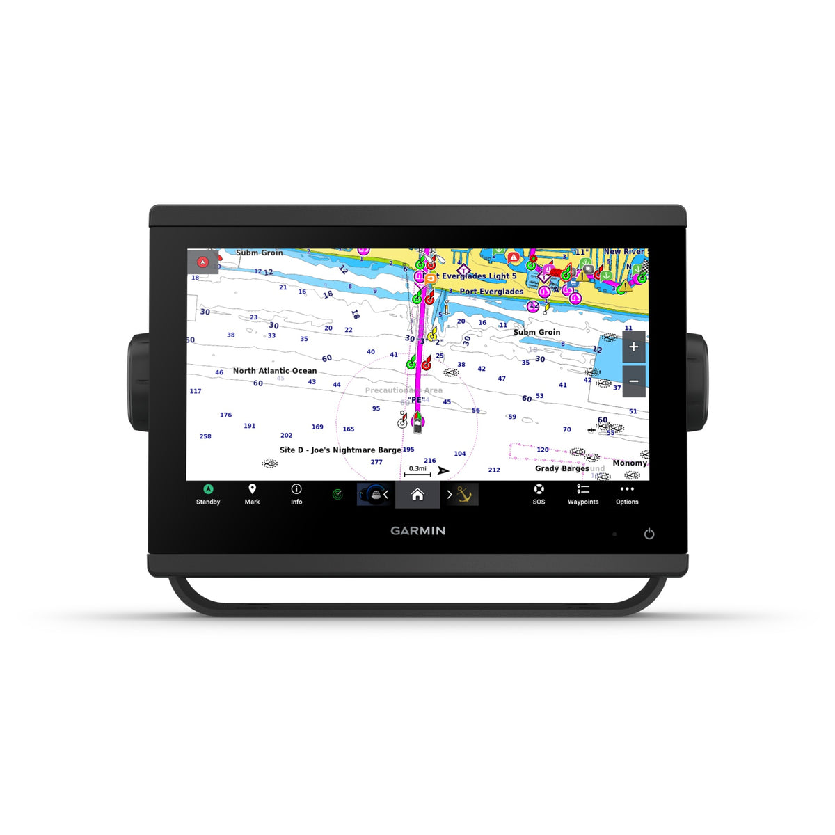 GARMIN GPSMAP 923 – 9" kõrglahutusega kaardiplotter kompaktsele roolimajale