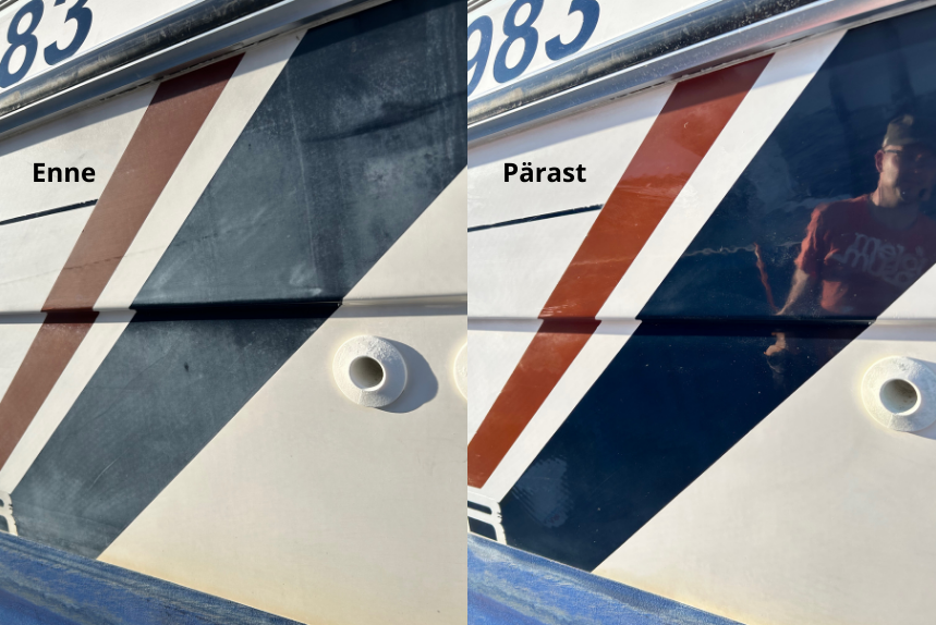 Nautic Clean 12 PRO-MEDIUM Poleerimisvahend tuhmidele geel- ja värvkatetele 500 ML – pilt 2