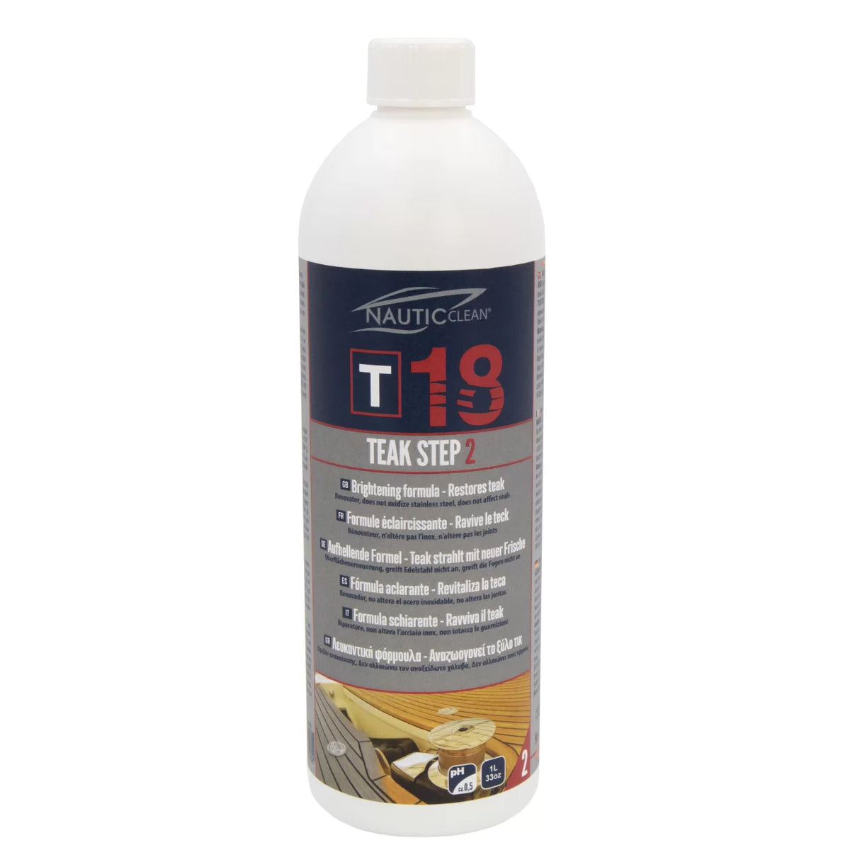 Nautic Clean 18 tīkkoka balinātājs STEP 2 5 l