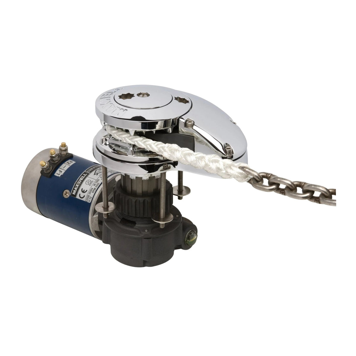 Maxwell vertikaalne ankruvints RC10-10, 24 V, 1200 W, 100TDC CW ainult ketiratas – P102576