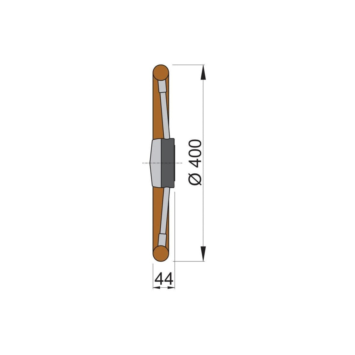 Vetus rooliratas PRO, tiik, Ø 40 cm – PRO40T