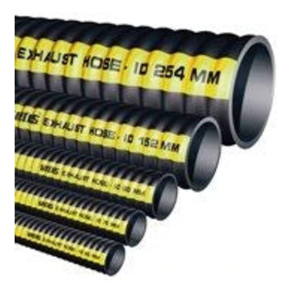 Vetus gumijas izplūdes šļūtene, iekšējais diametrs Ø 127 mm (5"), rullis 20 m (cena par metru) – SLANG125