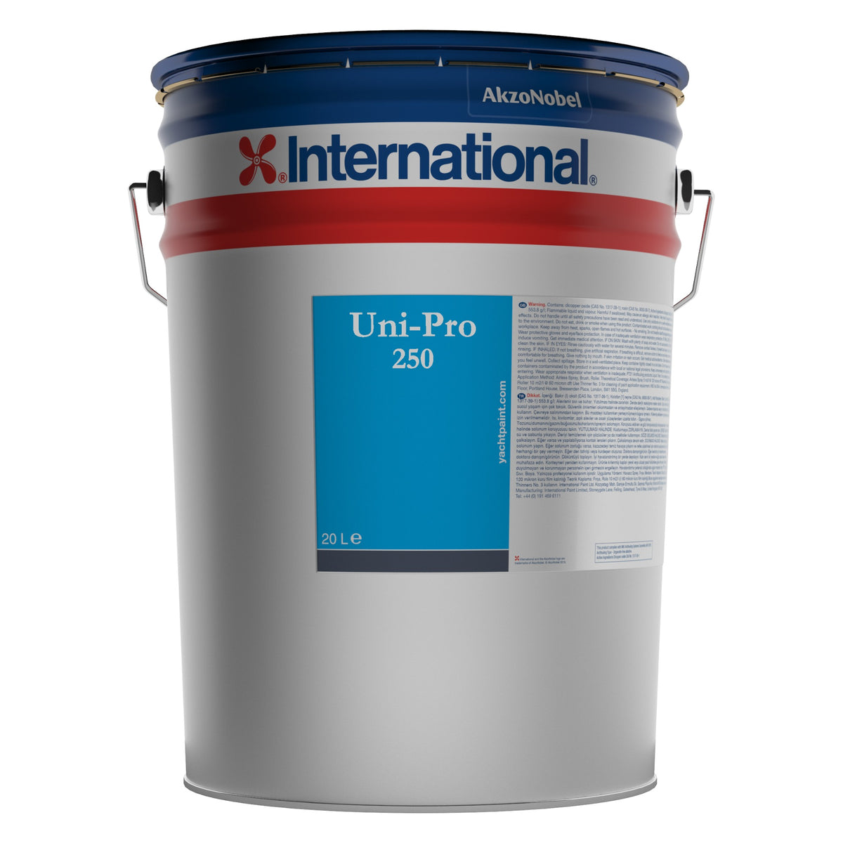 Uni-Pro 250 melna 5 l