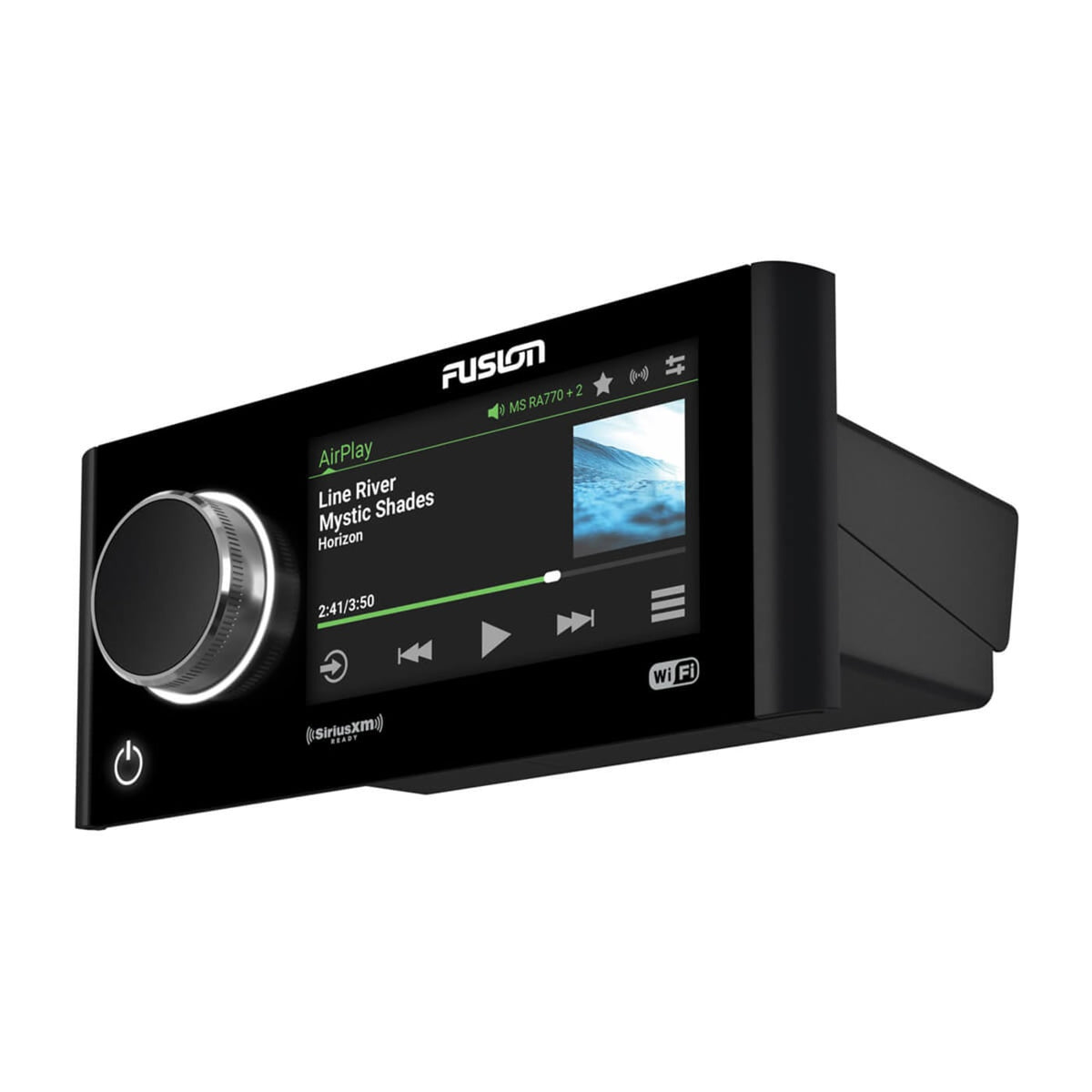 Fusion Apollo MS-RA770 – puuteekraaniga paadi stereo Wi-Fi-ga
