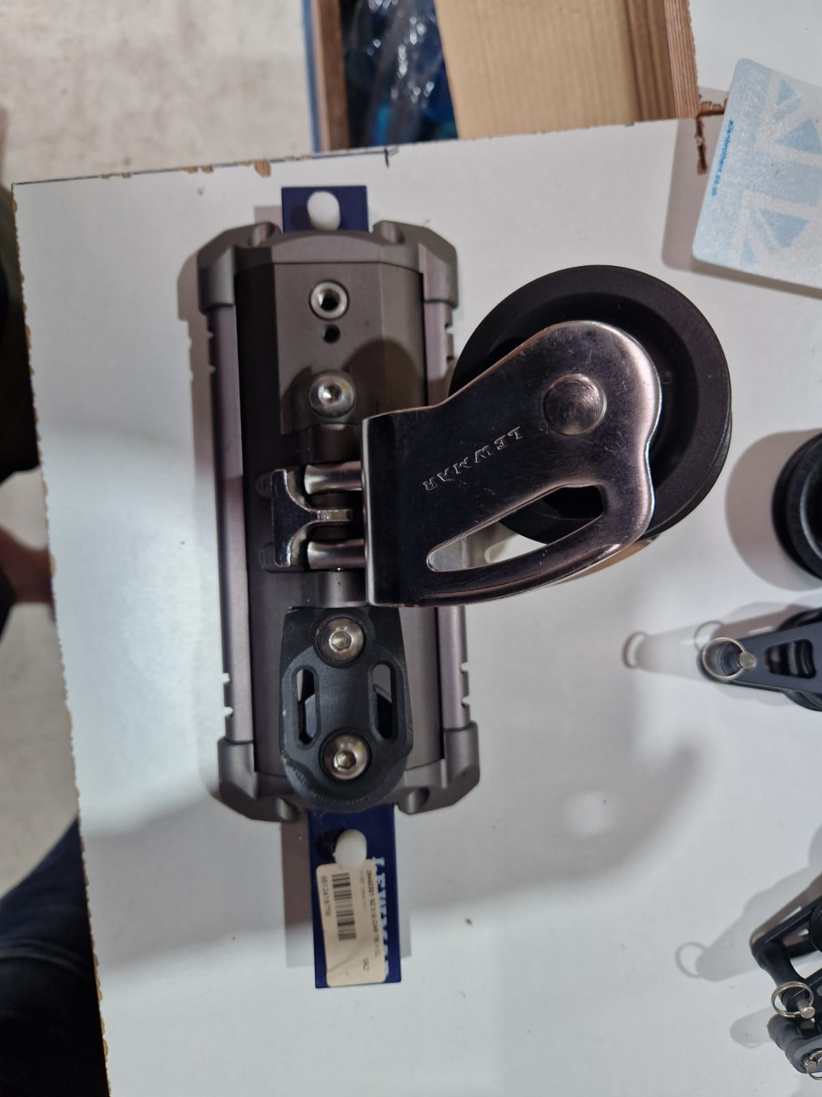 Lewmar SZ2 G ratiņi TB 1 CL – attēls 5
