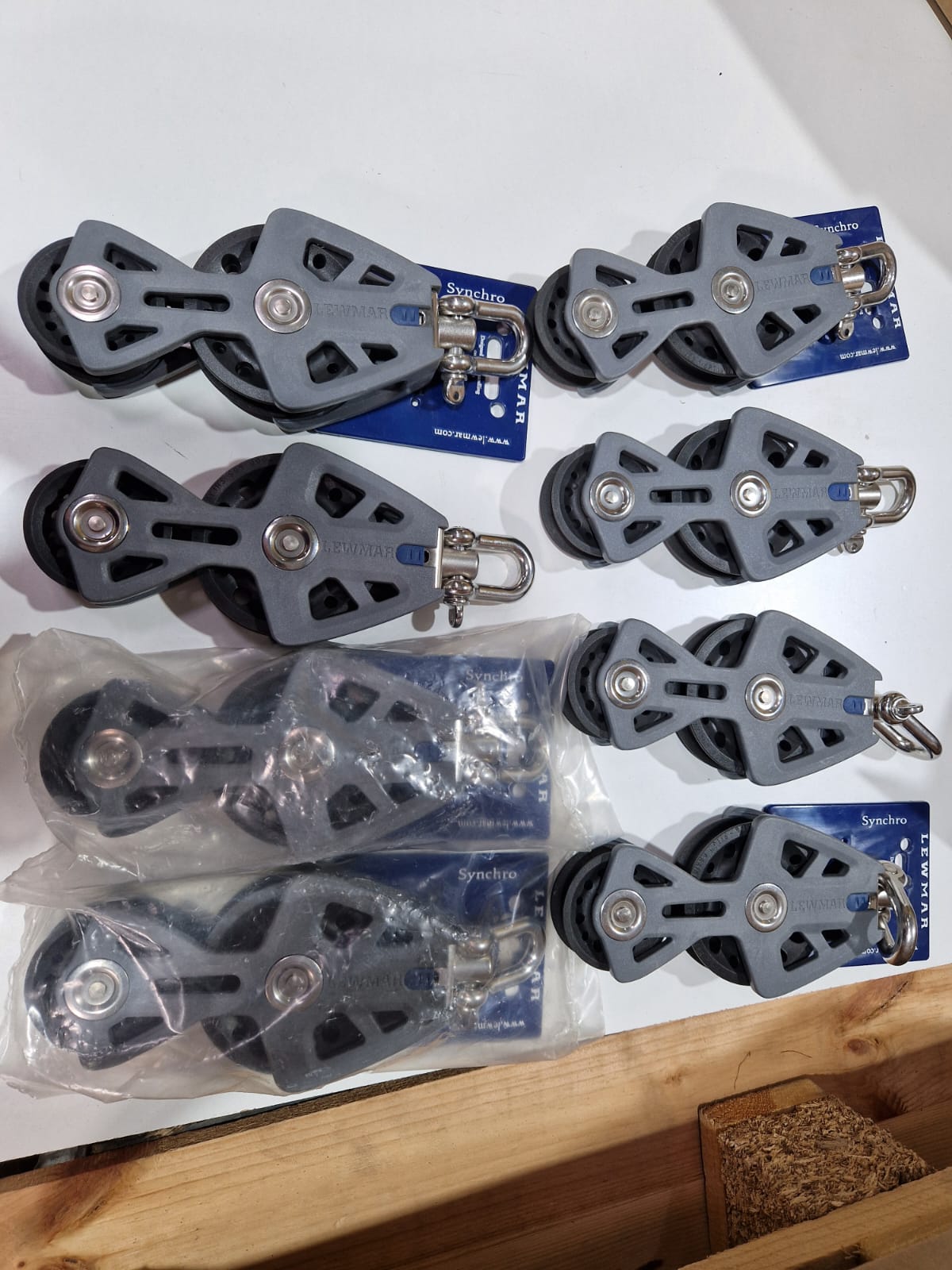 Lewmar 90 mm fiddle plokk