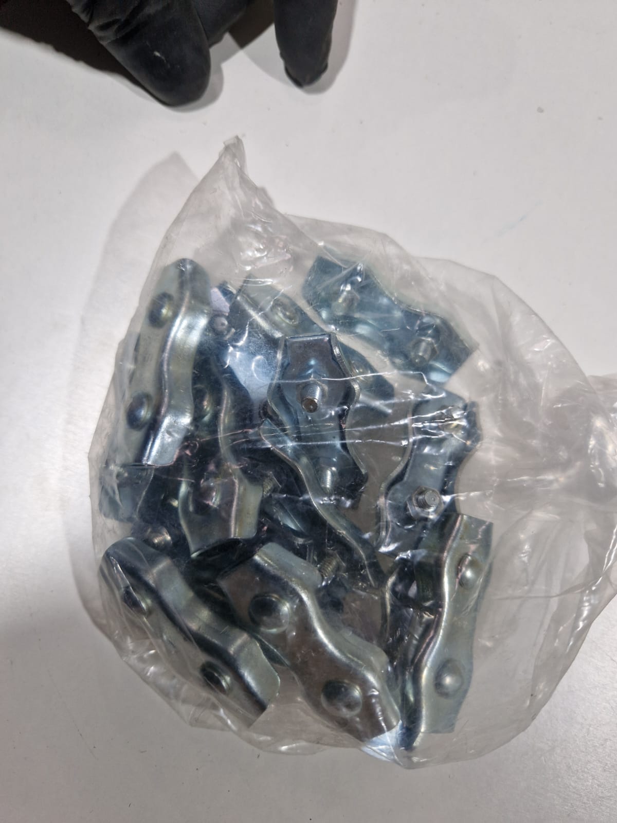 Troses skava Duplex 3 mm, cinkota