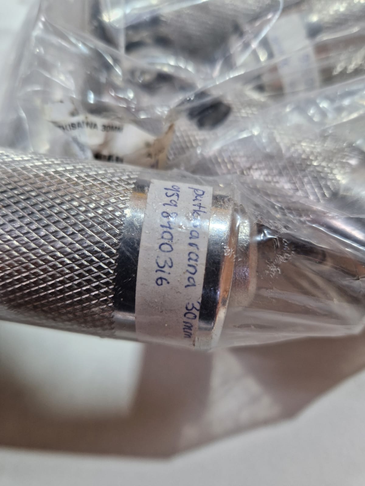 Nerūsējošā tērauda margas slēdzene 30 mm – attēls 2
