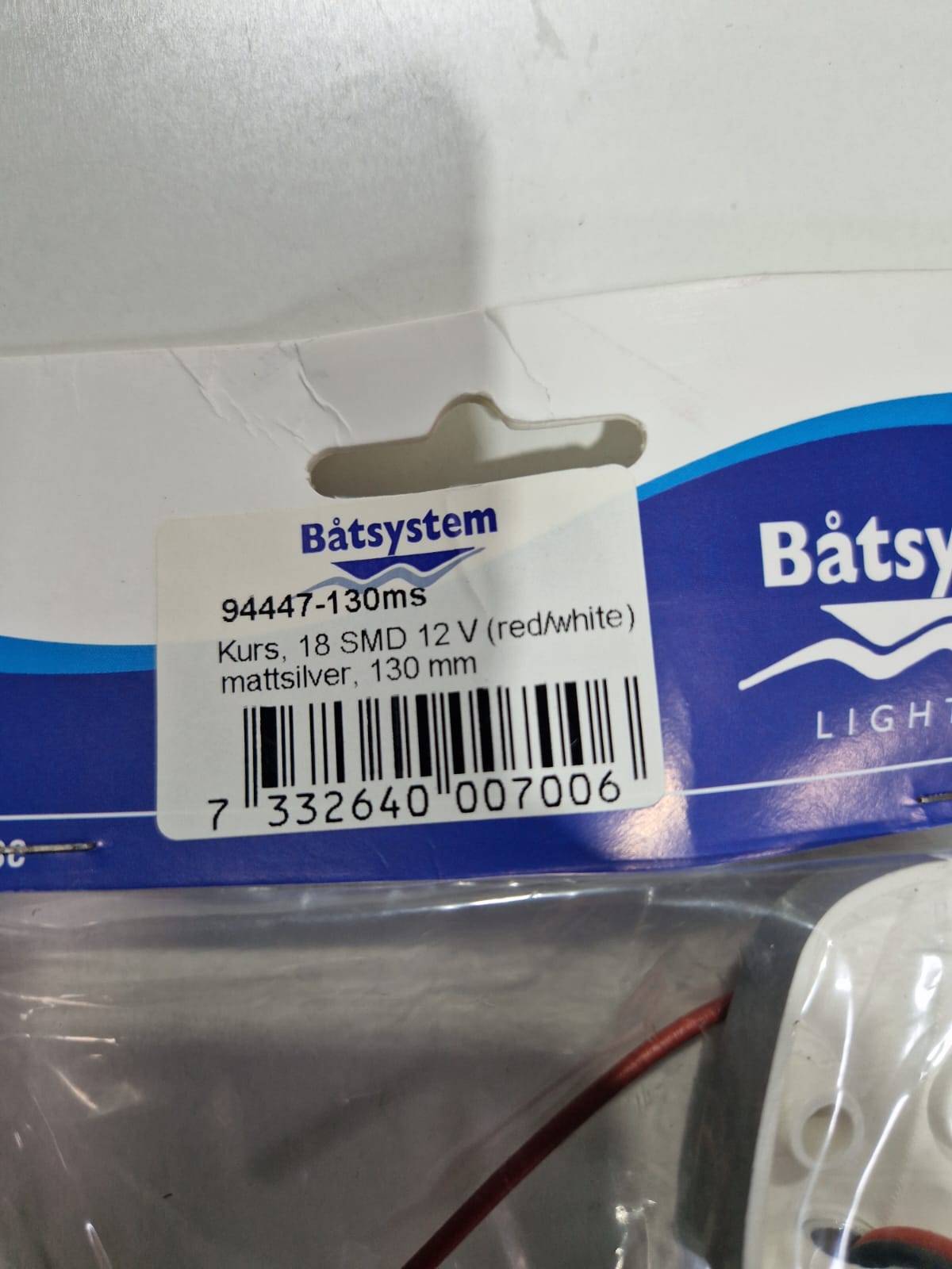 Båtsystem 94447-130MS navigatsioonilaua valgusti