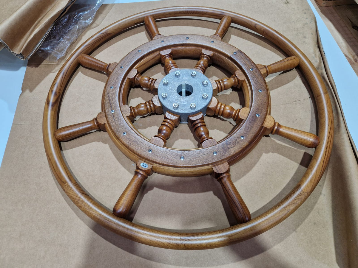 Maritim tiikpuust rool Ø 700 mm