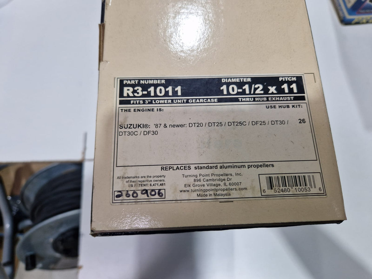 Turning Point R3-1011 alumiiniumpropeller