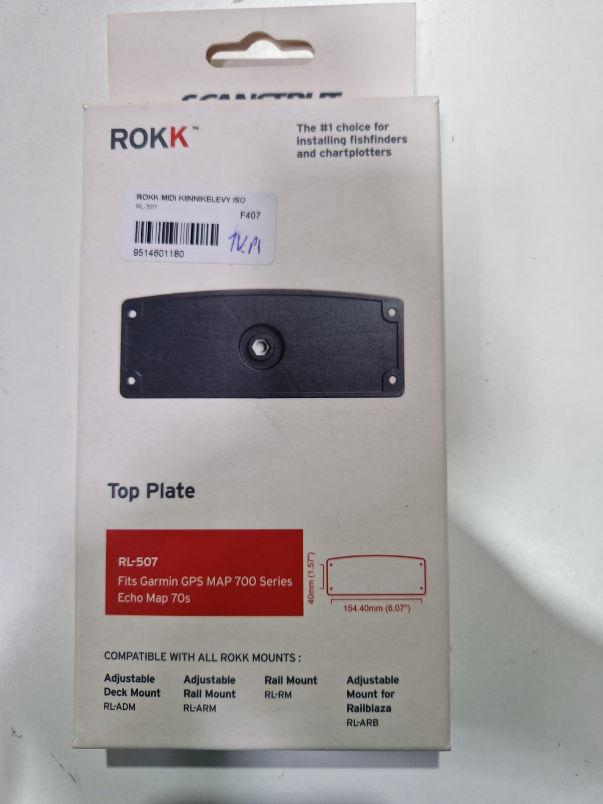 ROKK pealmine plaat RL-507