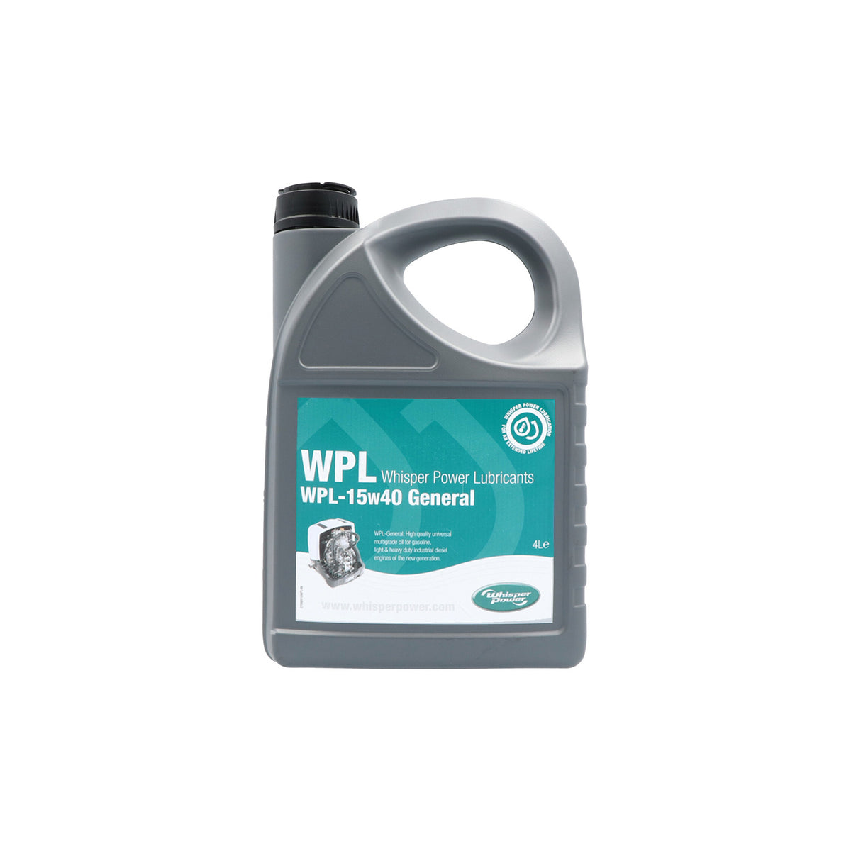 WhisperPower WPL mootoriõli 15W-40, 4 l – 40222244