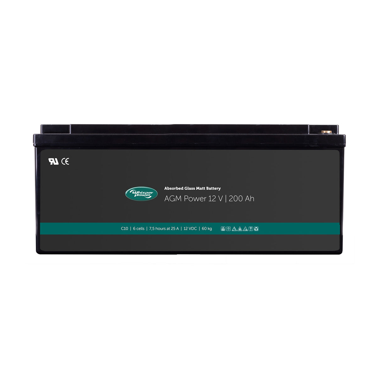 WhisperPower AGM aku 12 V 200 Ah – 40290063