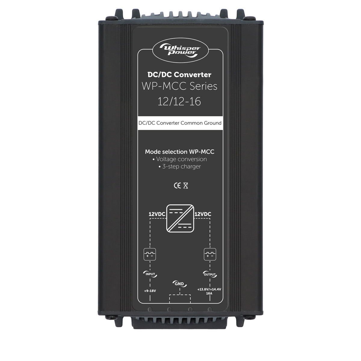 WhisperPower DC-DC laadija MCC 12/12 V 16 A (B2B) – 60110014