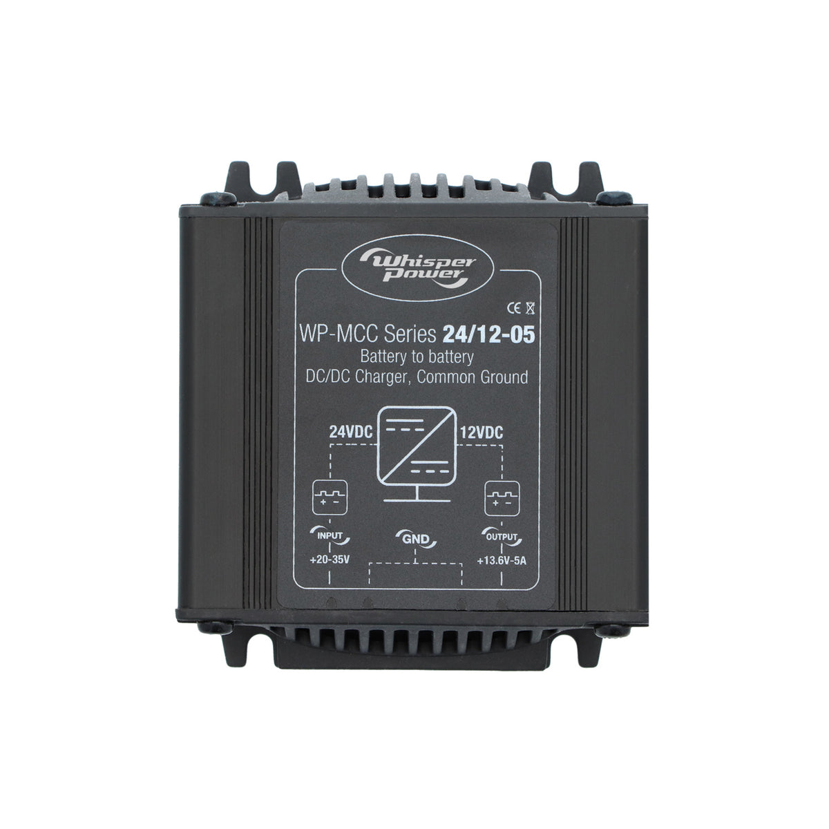 WhisperPower DC-DC laadija MCC 24/12 V 5 A (B2B) – 60201023