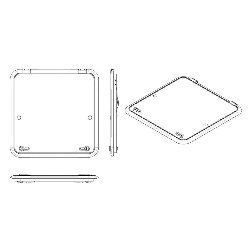 Vetus Altus ieejas lūka, tips 6363 (izgriezums 627 x 627 mm) – ALT6363SL – attēls 4