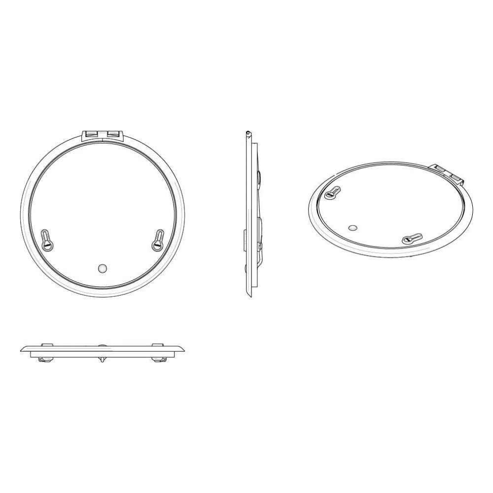 Vetus Altus apaļa ieejas lūka, tips R520 (izgriezums Ø 518 mm) – ALTR520SL – attēls 5