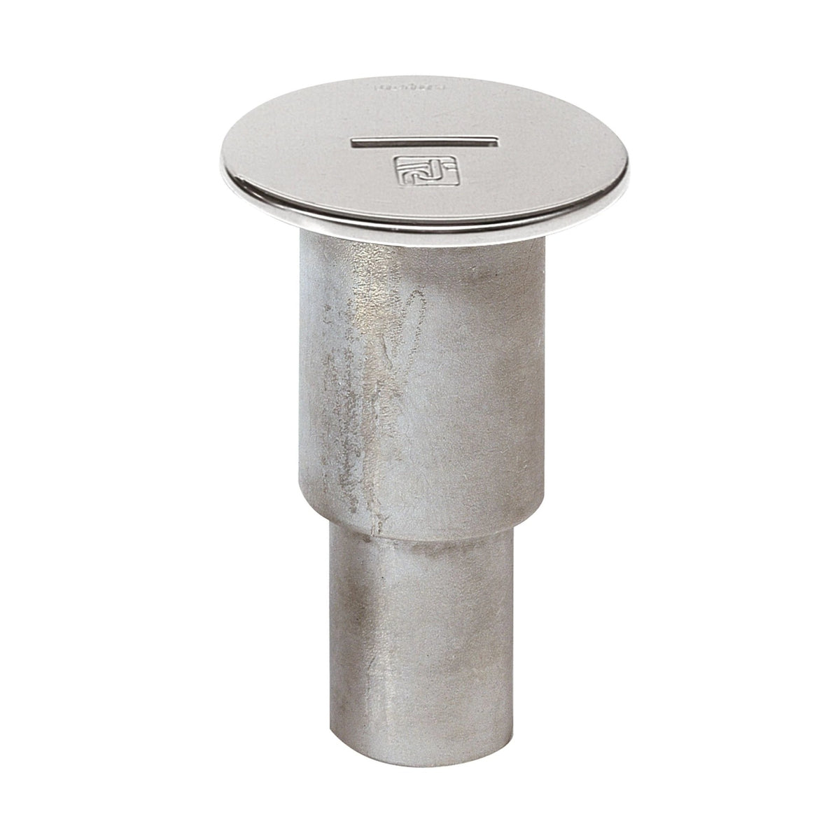 Vetus tekiläbiviik heitvee väljatõmbeks „WC“, roostevaba teras, voolikule Ø 38 mm, kaas Ø 87 mm, L = 120 mm – CAPWC38S
