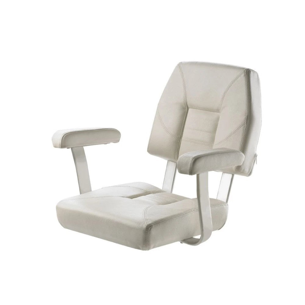 Vetus paadiiste SKIPPER Classic käetugedega, valge – CHCASW