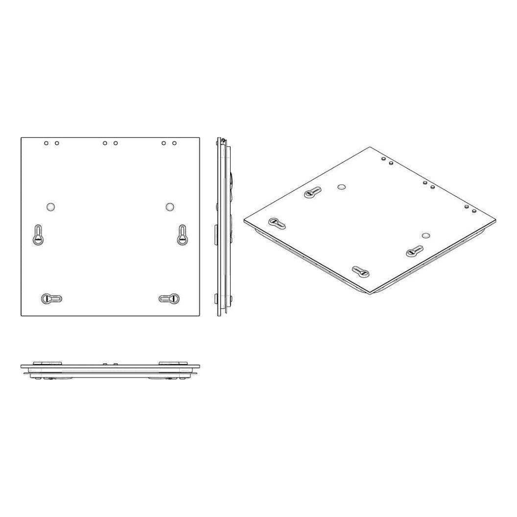 Vetus pinnaga tasa pääseluuk tüüp 6363 (väljalõige 627 x 627 mm) – FGH6363