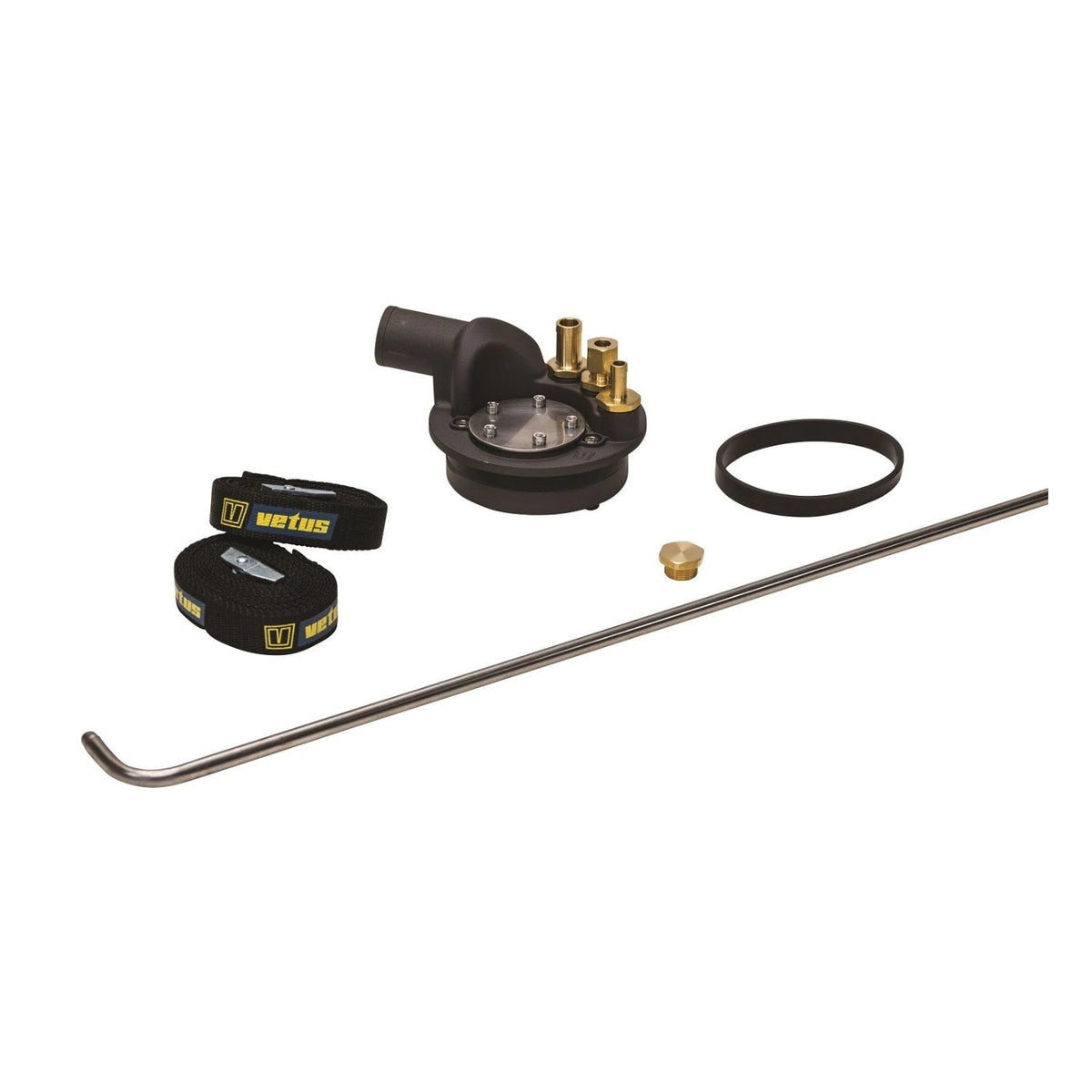 Vetus kütusepaagi ühenduskomplekt: täiteava 51 mm, toide/tagasivool Ø 8 mm, õhutus 16 mm – FTL5108B