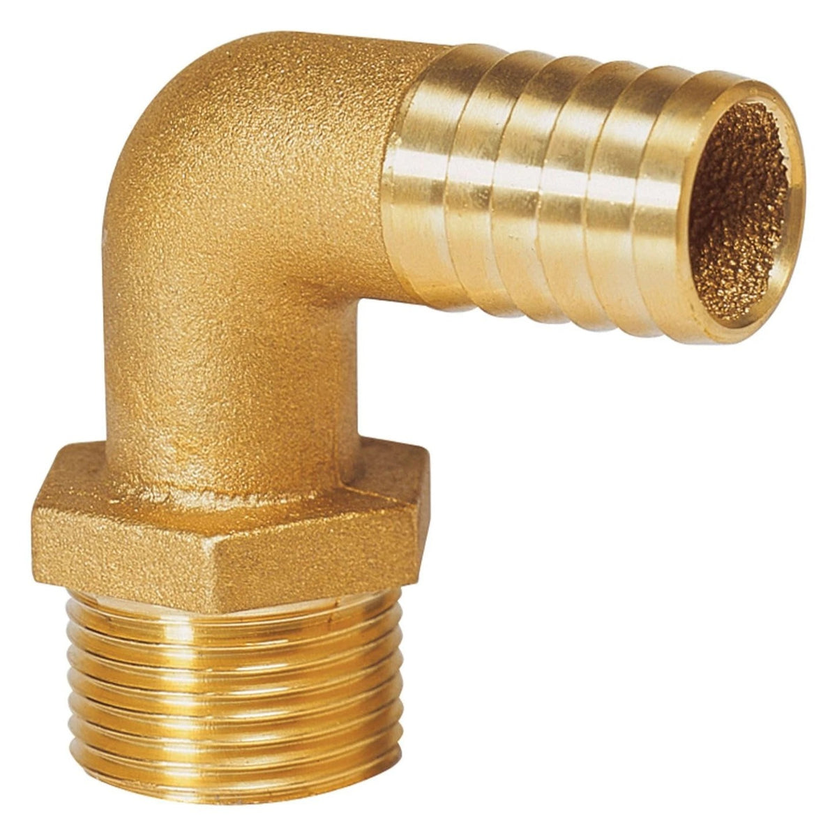 Vetus voolikuotsik 90°, messing, G¾, voolikule Ø 19 mm