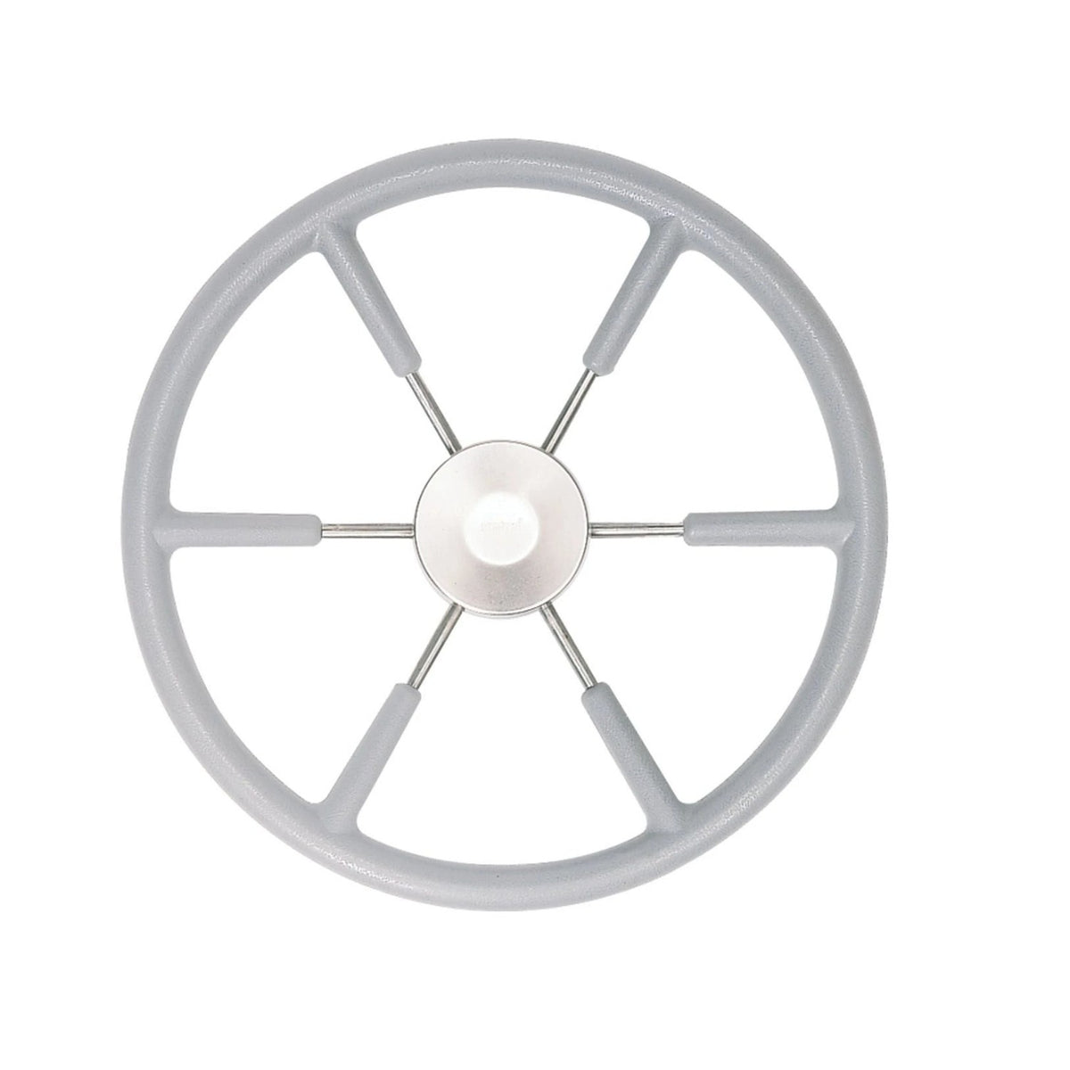 Vetus stūres rats KS45, Ø 450 mm (17"), ar PU putu pārklājumu, pelēks – KS45G