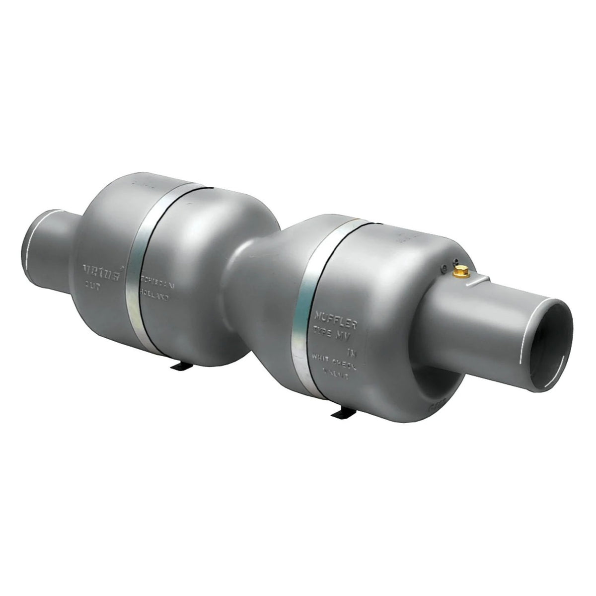 Vetus väljalaske summuti MV100, voolikule Ø 100 mm