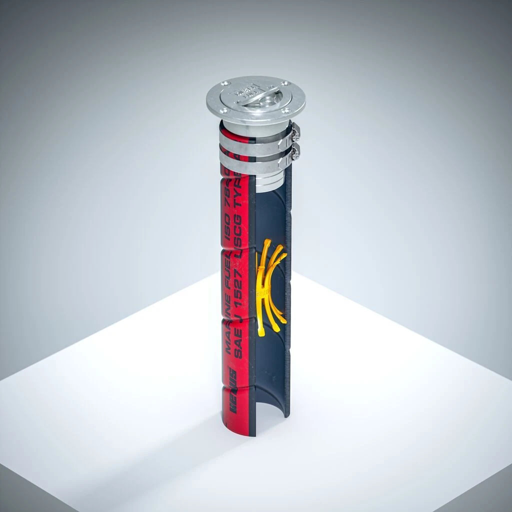Vetus degvielas zādzības aizsargs šļūtenei ar iekšējo diametru Ø 38 un 51 mm – FUELSAFE – attēls 3