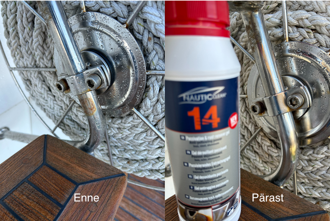 Nautic Clean 14 passiveerimis- ja rooste-eemaldusgeel 500 ml – pilt 2