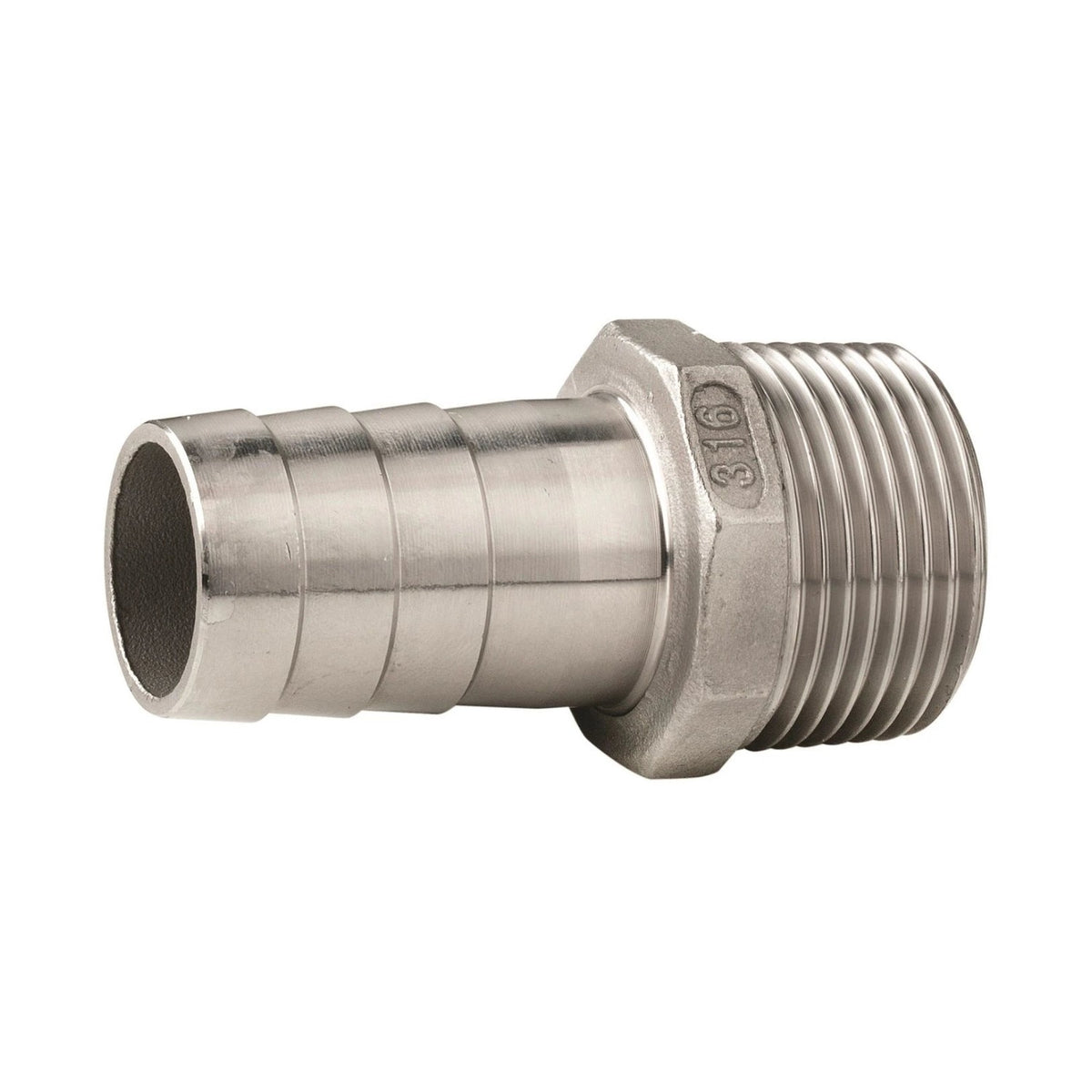 Vetus voolikuliitmik, roostevaba teras, väliskeere G1 1/4", voolik Ø 32 mm – QA05MG-32