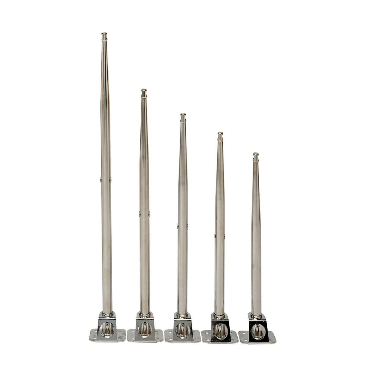 Vetus reelingupost, pikkus 750 mm, Ø 25 mm, 2 trossiava (375 / 740 mm) – STANCH75