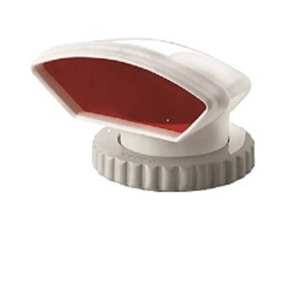 Vetus skapja ventilators Tramon, silikons, ar sarkanu iekšpusi, Ø 75 mm (ar plastmasas klāja gredzenu un uzgriezni) – TRAMON