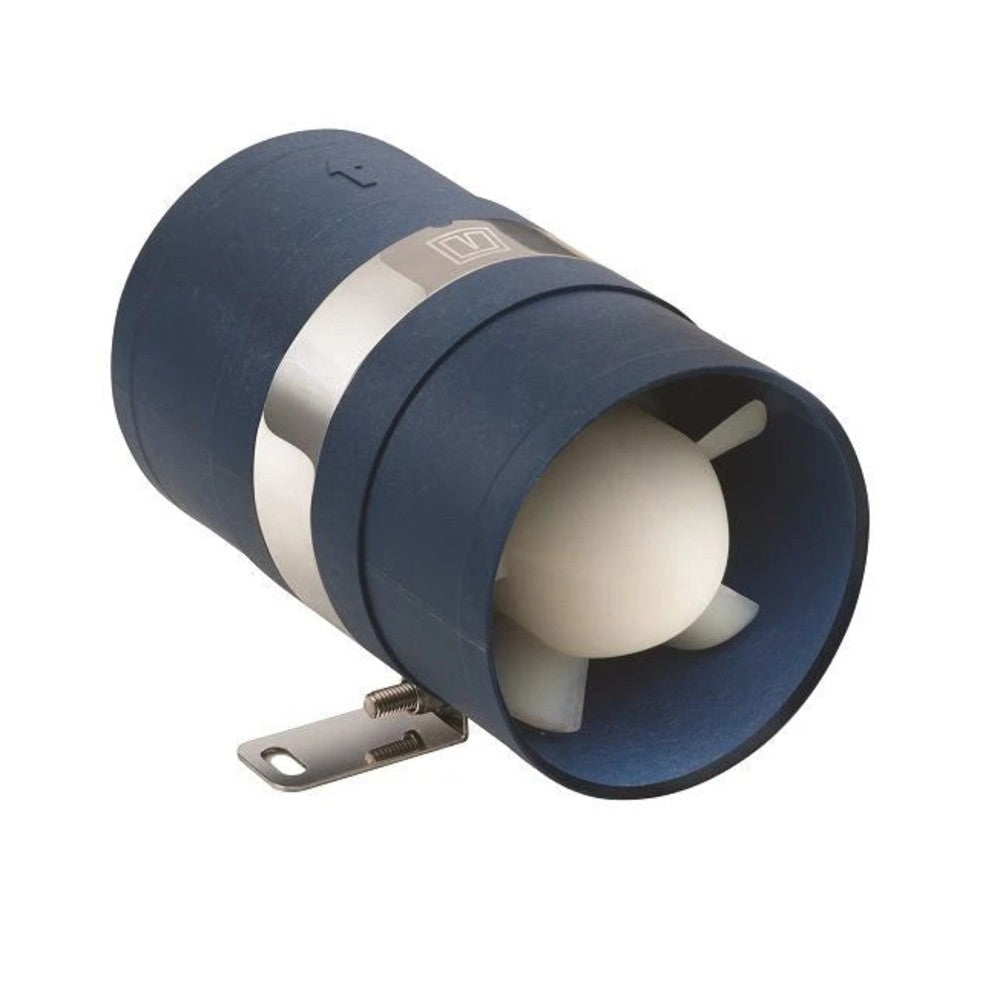 Vetus cauruļvada nosūces ventilators 24 V, Ø 102 mm (4") (bez šļūtenes) – TWINLINED