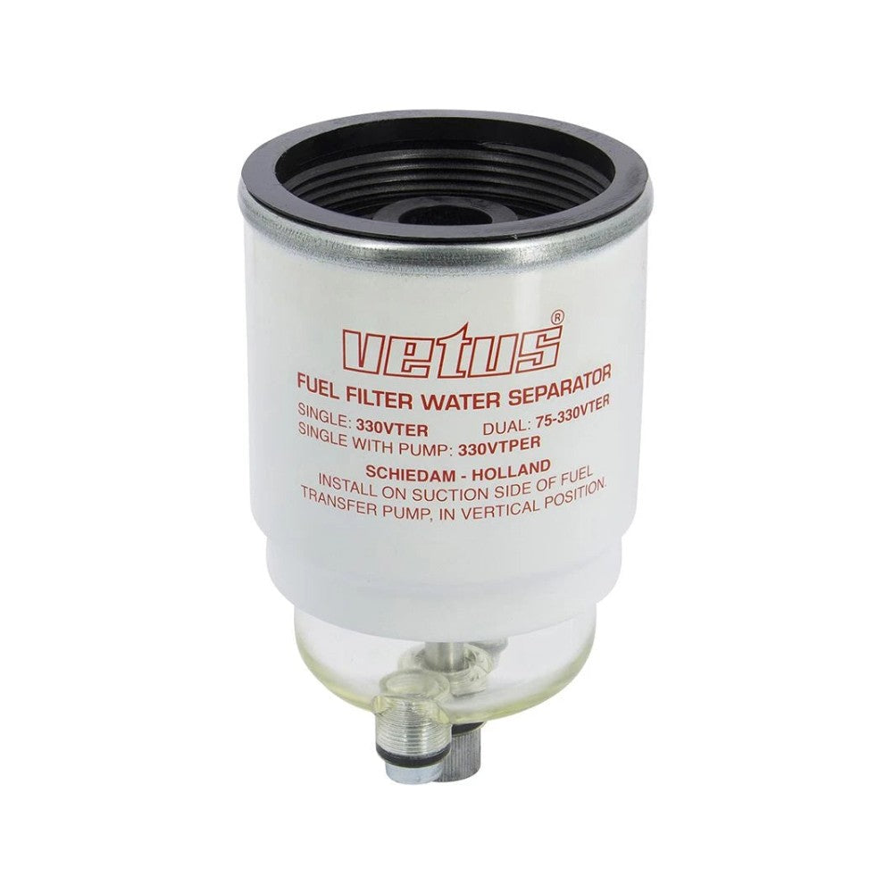Vetus asendus-kütusefiltri element CE/ABYC, 30 mikronit, max 460 l/h – punane – VT35ER
