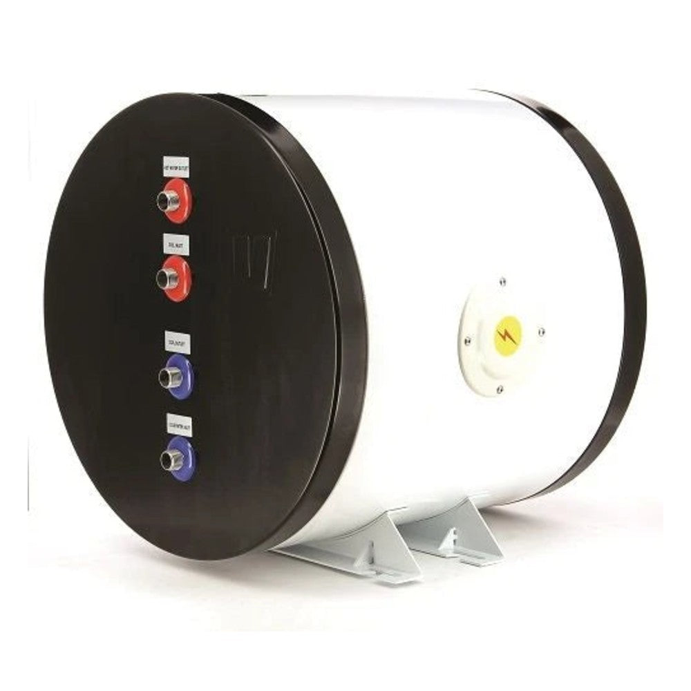 Vetus boiler kahe soojusvahetiga, 75 l, koos paigalduskomplekti ja 230 V/1500 W kütteelemendiga – WHT075