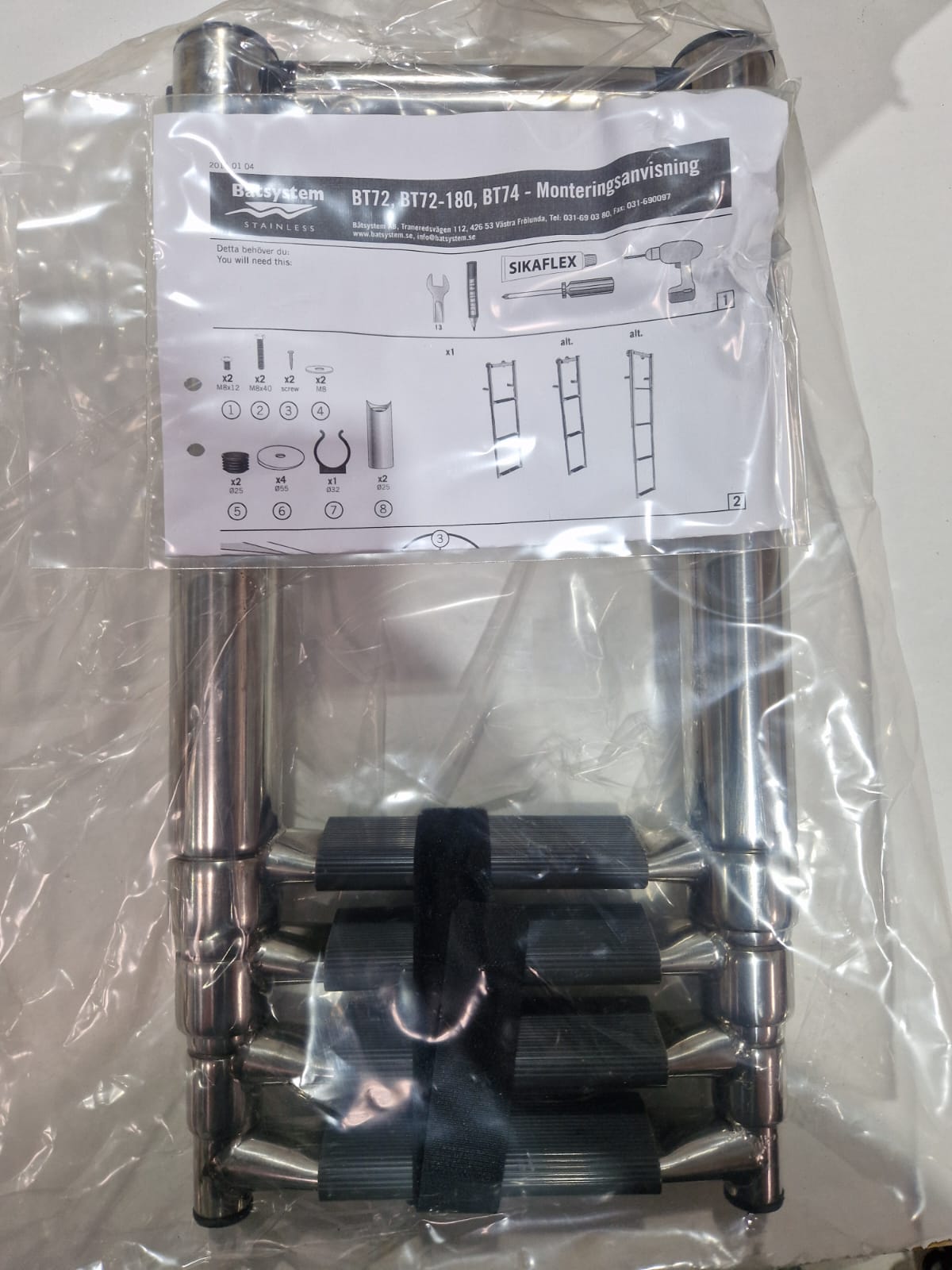 Båtsystem BT72 ujumisredel
