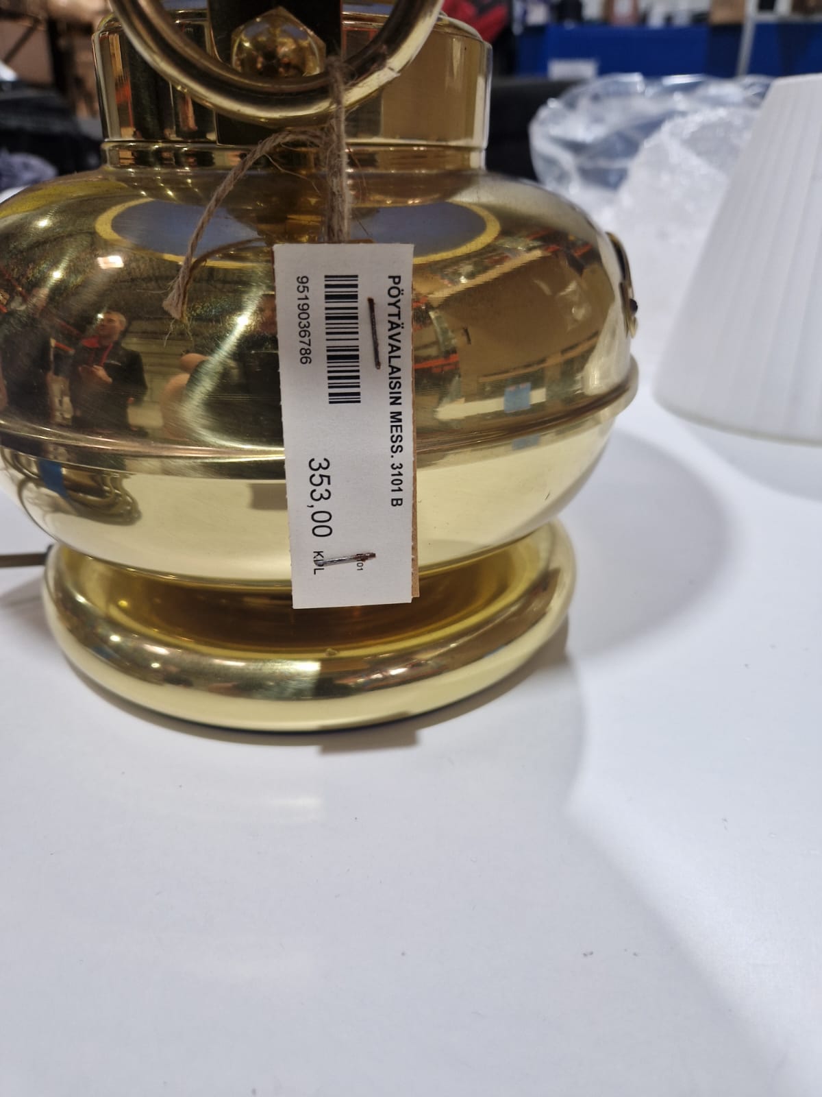 Petrolejas lampa