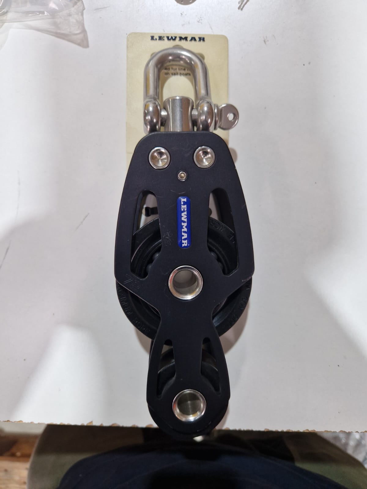 Lewmar HTX 72 mm fiddle plokk